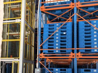 Automotive Parts AS/RS: High-Bay Pallet Selection and Stability Optimization