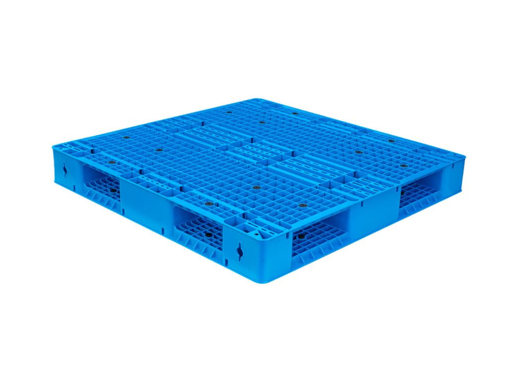 1212 open deck double-faced plastic pallet
