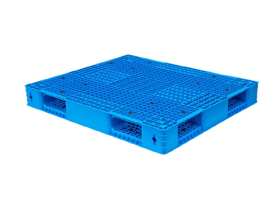 1311 open deck double-faced plastic pallet