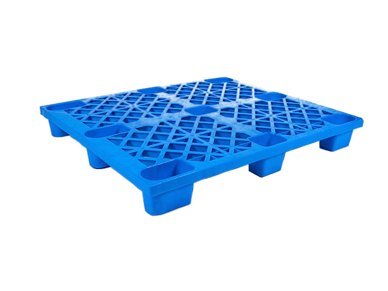 1210 open deck 9-leg plastic pallet