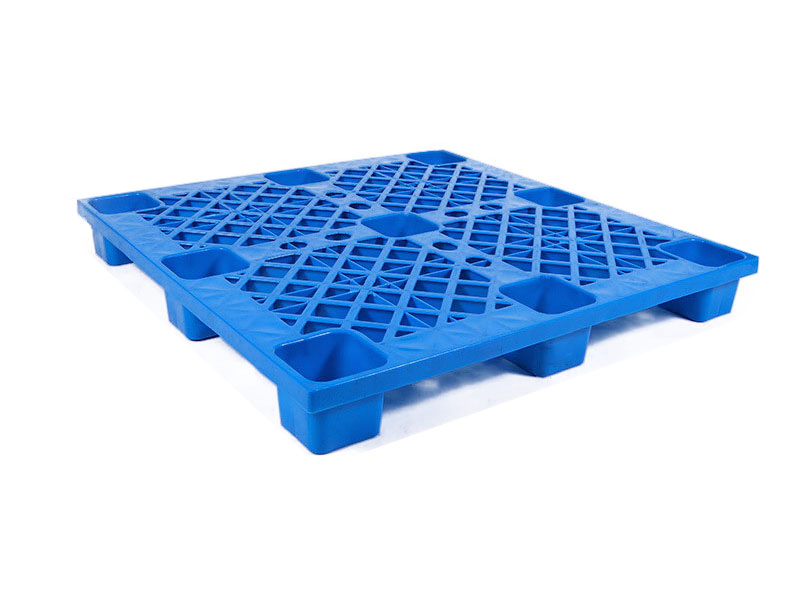 1212 open deck 9-leg plastic pallet