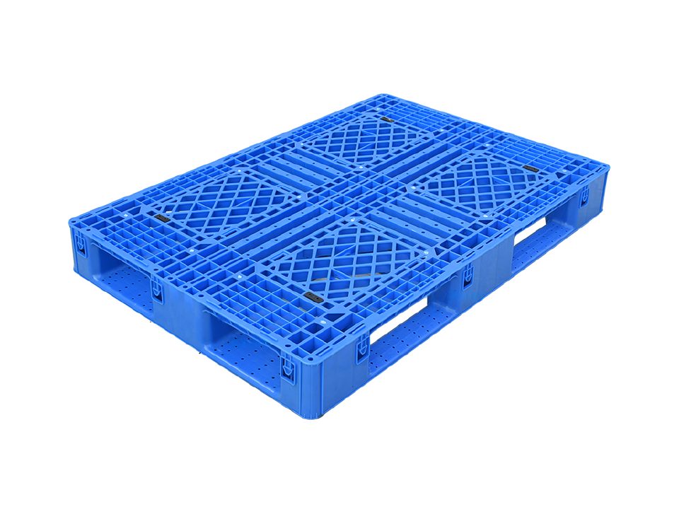 1208 open deck perimeter-base plastic pallet