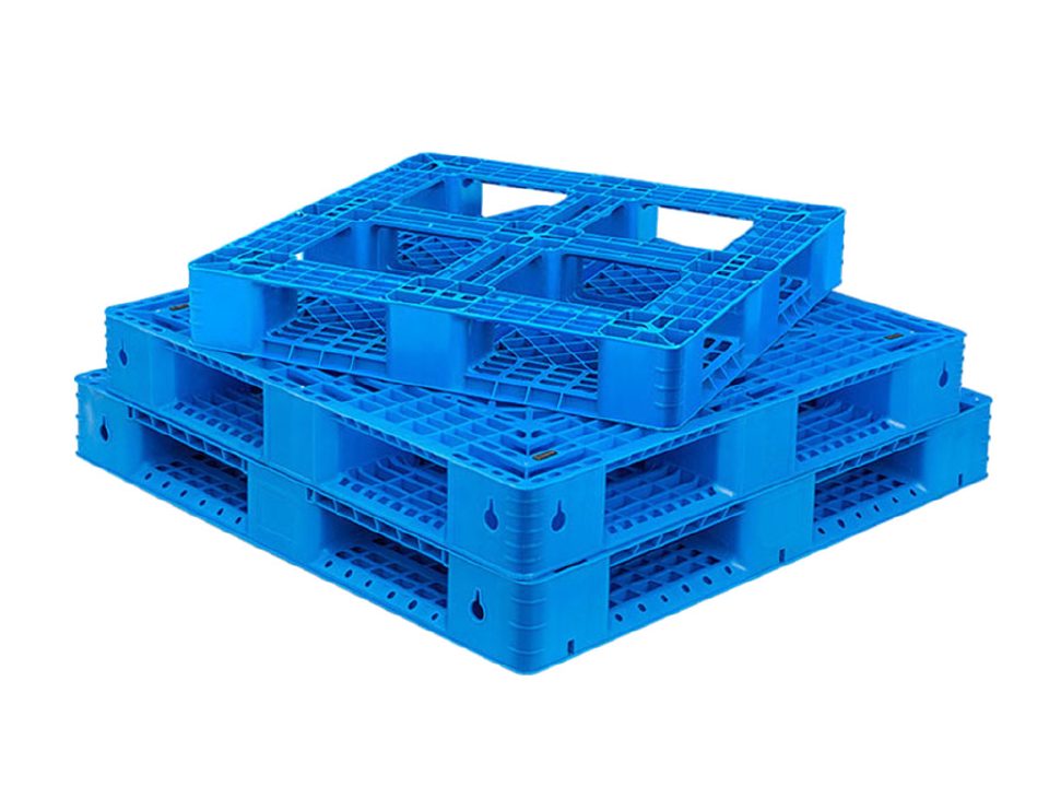 1210 open deck perimeter-base plastic pallet showcase 3