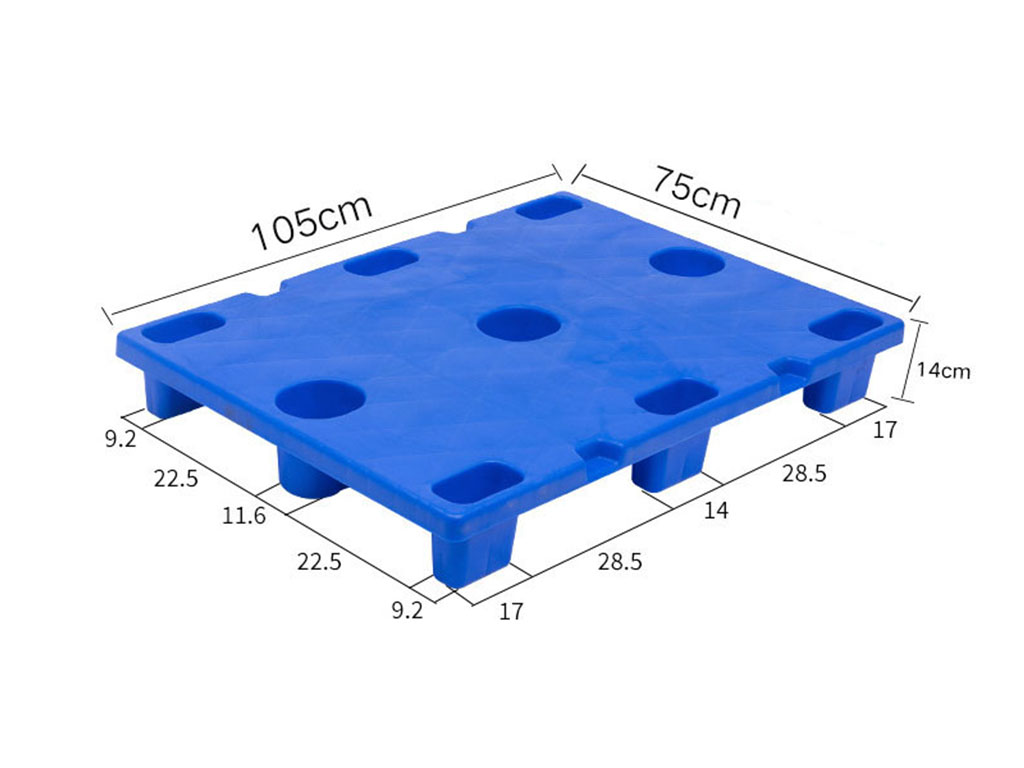 105075 printing press plastic pallet showcase 1