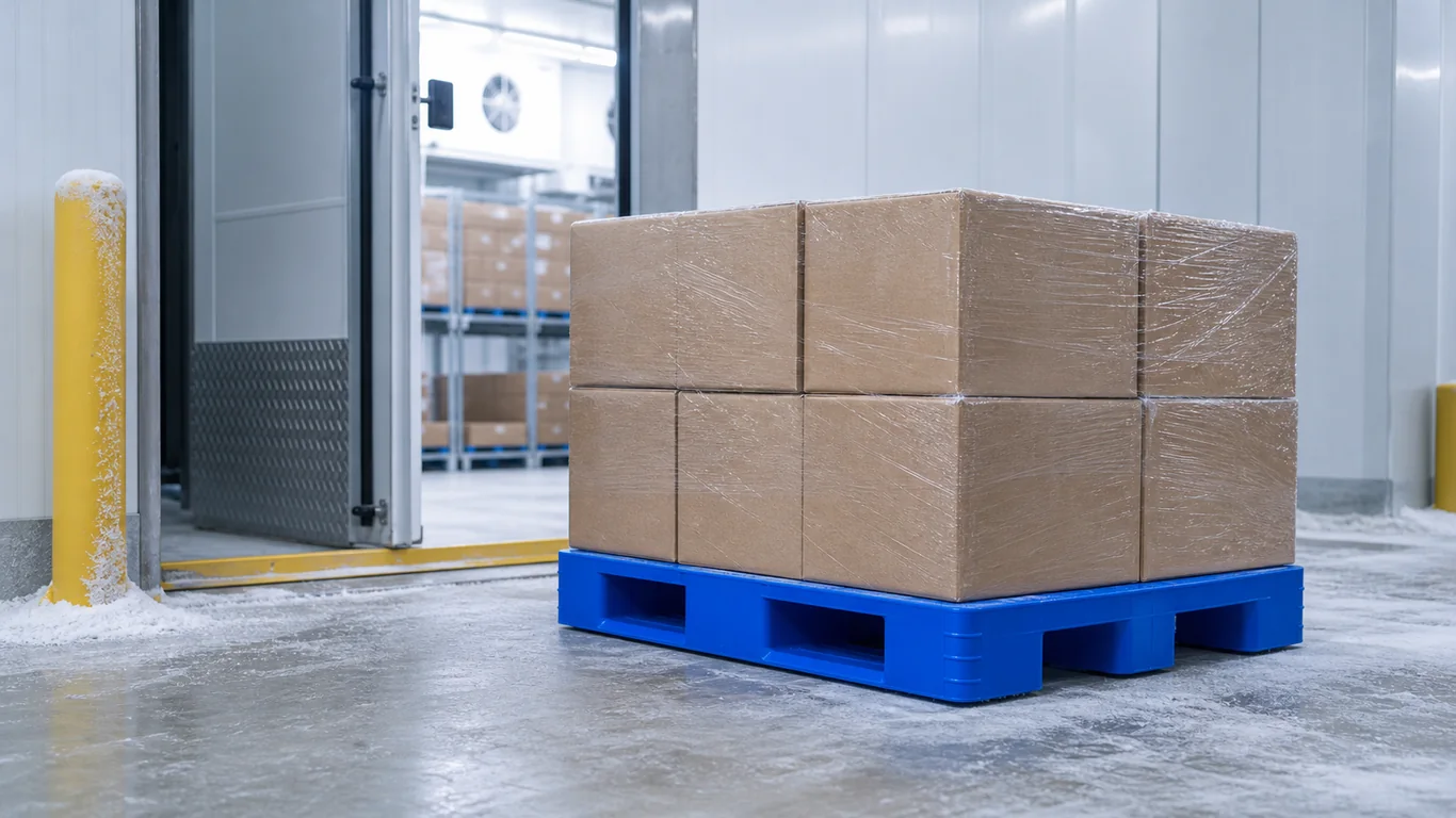 How to Specify Plastic Pallets for Freezer Warehouses: A Practical Framework for -25°C to -18°C Operations