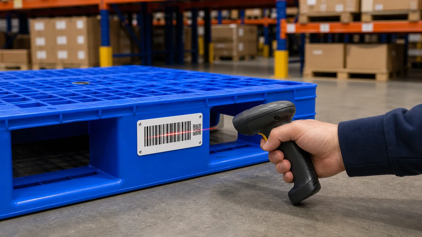 Plastic Pallet Traceability: How to Build a Labeling System That Survives Real Warehouse Use